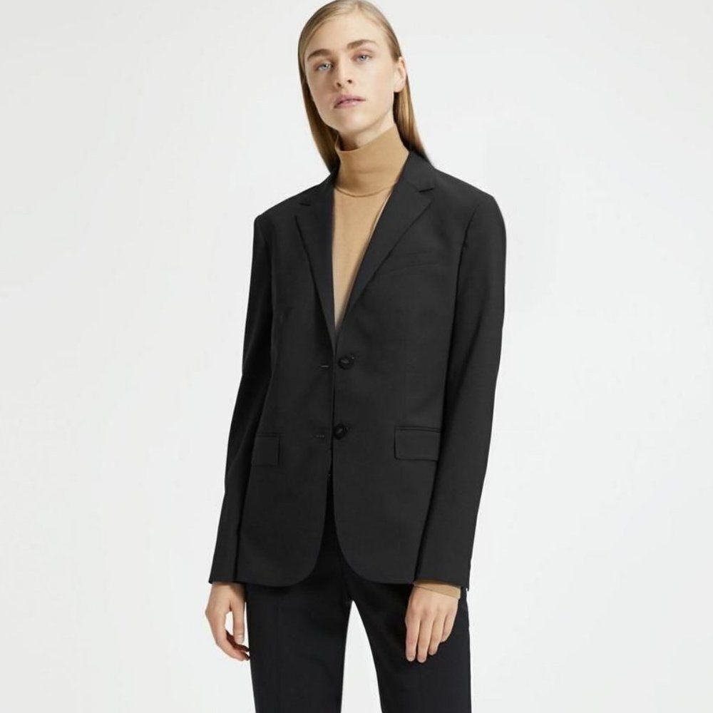 Theory Classic Blazer in Travel Wool